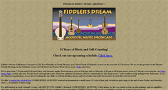Desktop Screenshot of fiddlersdream.org