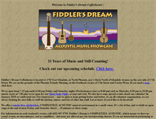 Tablet Screenshot of fiddlersdream.org